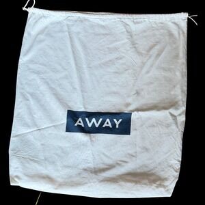AWAY Travel Dust Bag/Laundry Pouch Organizer White LARGE 27x22x7